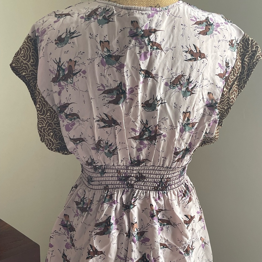 Multi-Patterned V-neck Top by Corey Lynn Calter for Anthro - Picture 2 of 5